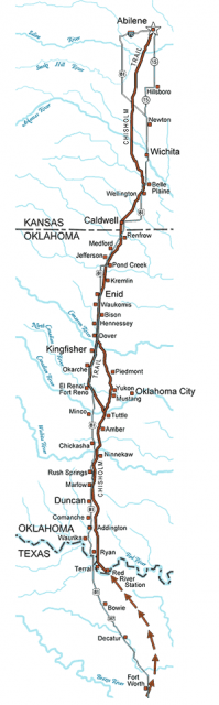 Trail History Celebrate The Chisholm Trail In 2017   Chisholmtrail Entire3 